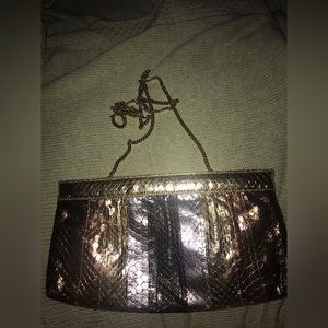 Genuine Reptile Purse by Morris Moskowitz